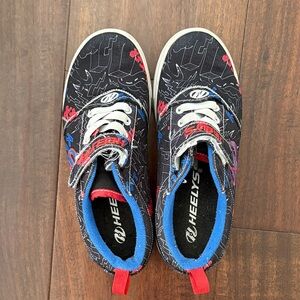 Heelys Kids' Black, Red, and Blue Sneakers